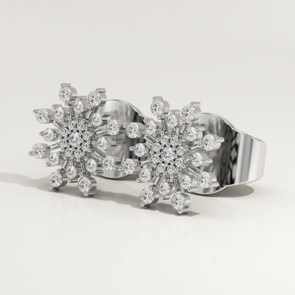 0.408 TCW Round Lab-Grown Diamond Stud Earrings
