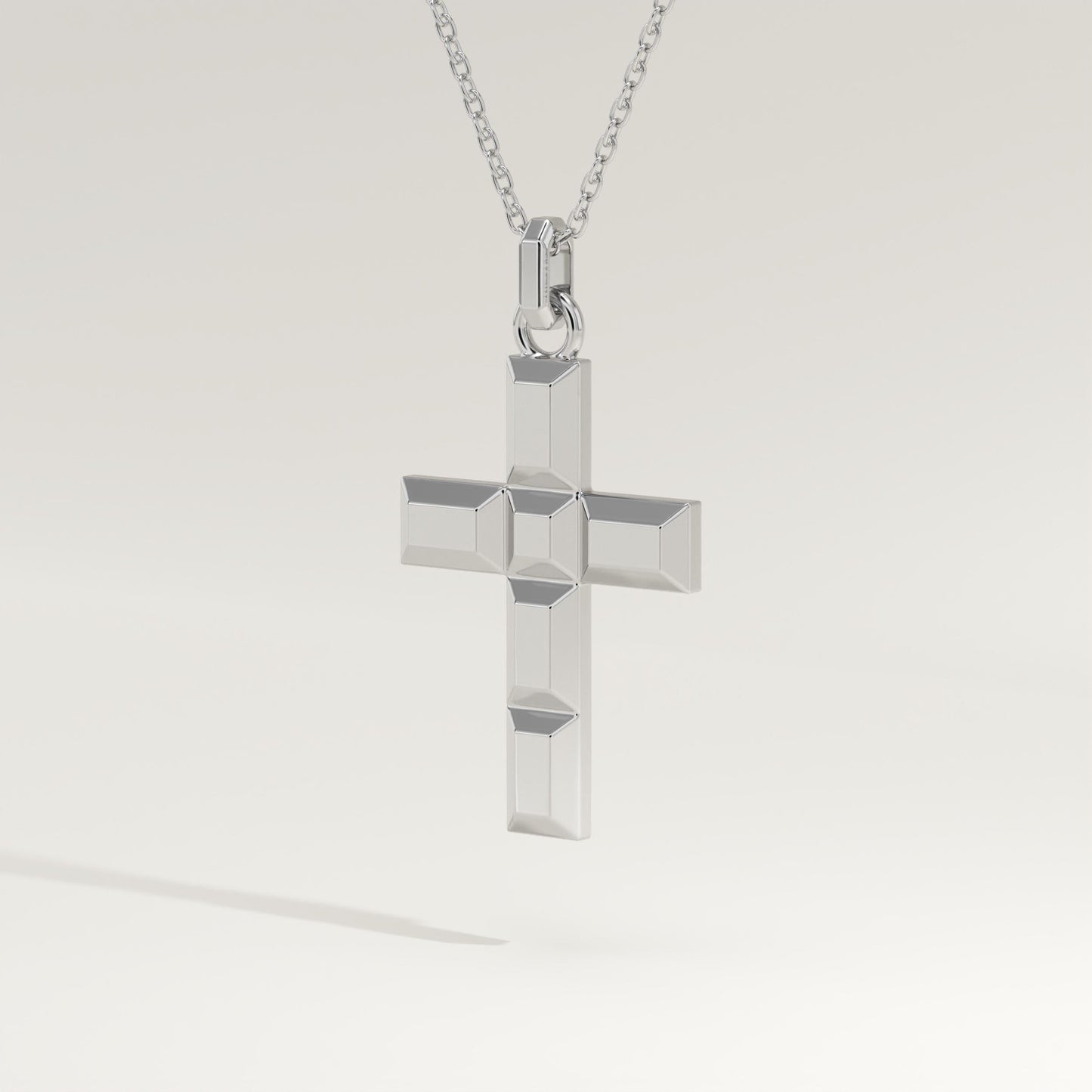Simple Cross Pendant Necklace