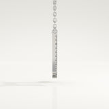 0.093 TCW Round Lab-Grown Diamond Virgo Zodiac Necklace