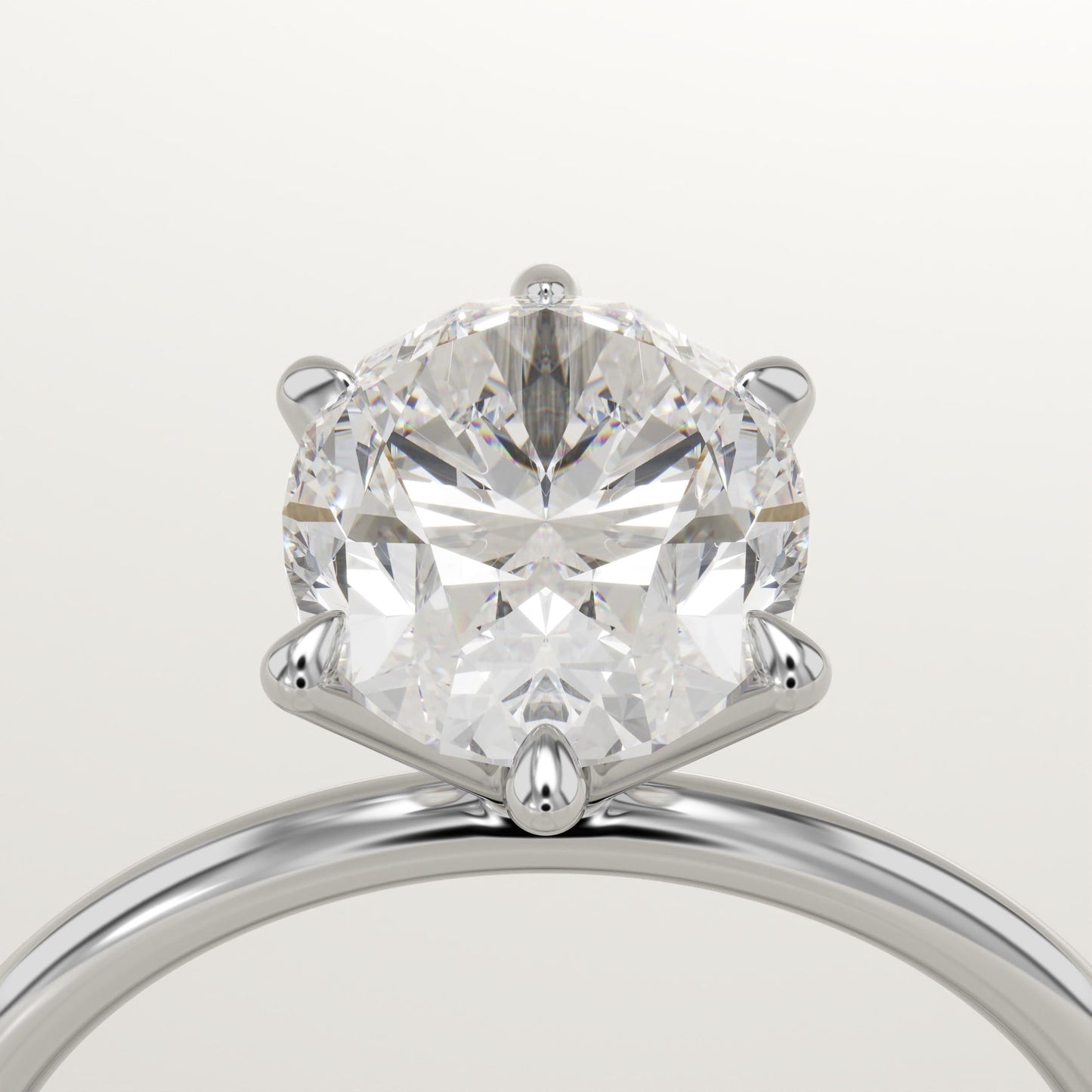 Oval Cut Solitaire Lab-Grown Diamond Engagement Ring