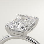 2.0 CT Radiant Cut Solitaire Lab-Grown Diamond Engagement Ring