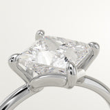 2.0 CT Princess Cut Solitaire Lab-Grown Diamond Engagement Ring