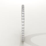 0.5 TCW Round Cut Lab-Grown Diamond Full Eternity Wedding Band