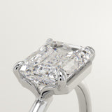 2.0 CT Emerald Cut Solitaire Lab-Grown Diamond Engagement Ring