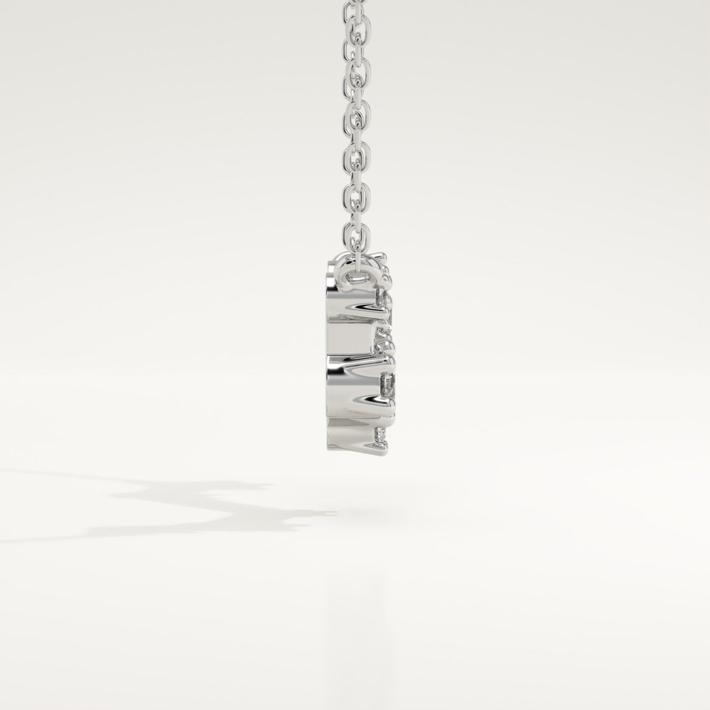 0.16 TCW Round Lab-Grown Diamond Aires Constellation Necklace