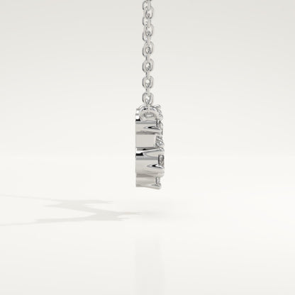 0.16 TCW Round Lab-Grown Diamond Aires Constellation Necklace