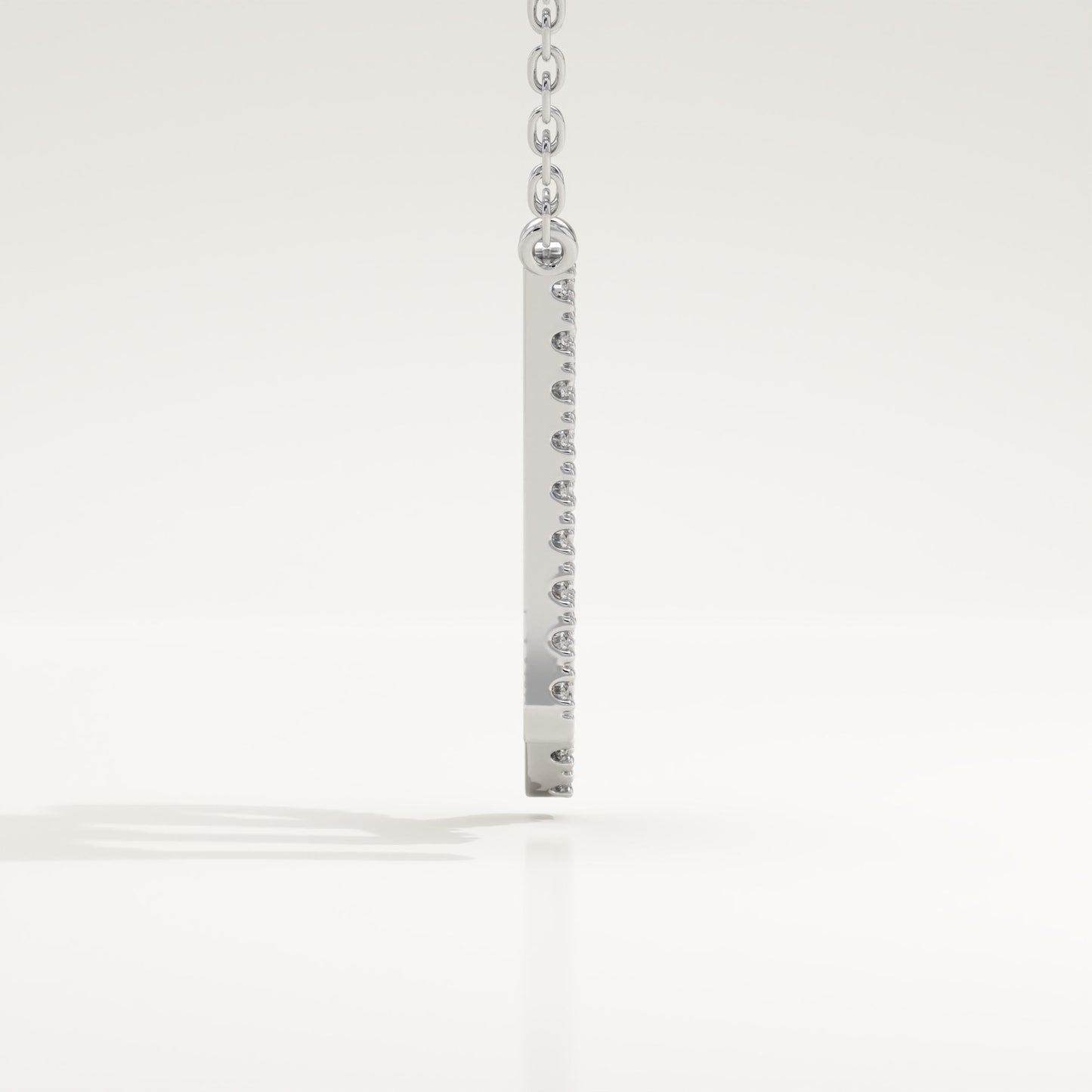 0.204 TCW Round Lab-Grown Diamond Virgo Zodiac Necklace