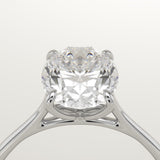 1.5 CT Oval Cut Solitaire Lab-Grown Diamond Engagement Ring