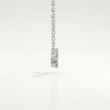 0.062 TCW Round Lab-Grown Diamond Taurus Constellation Necklace