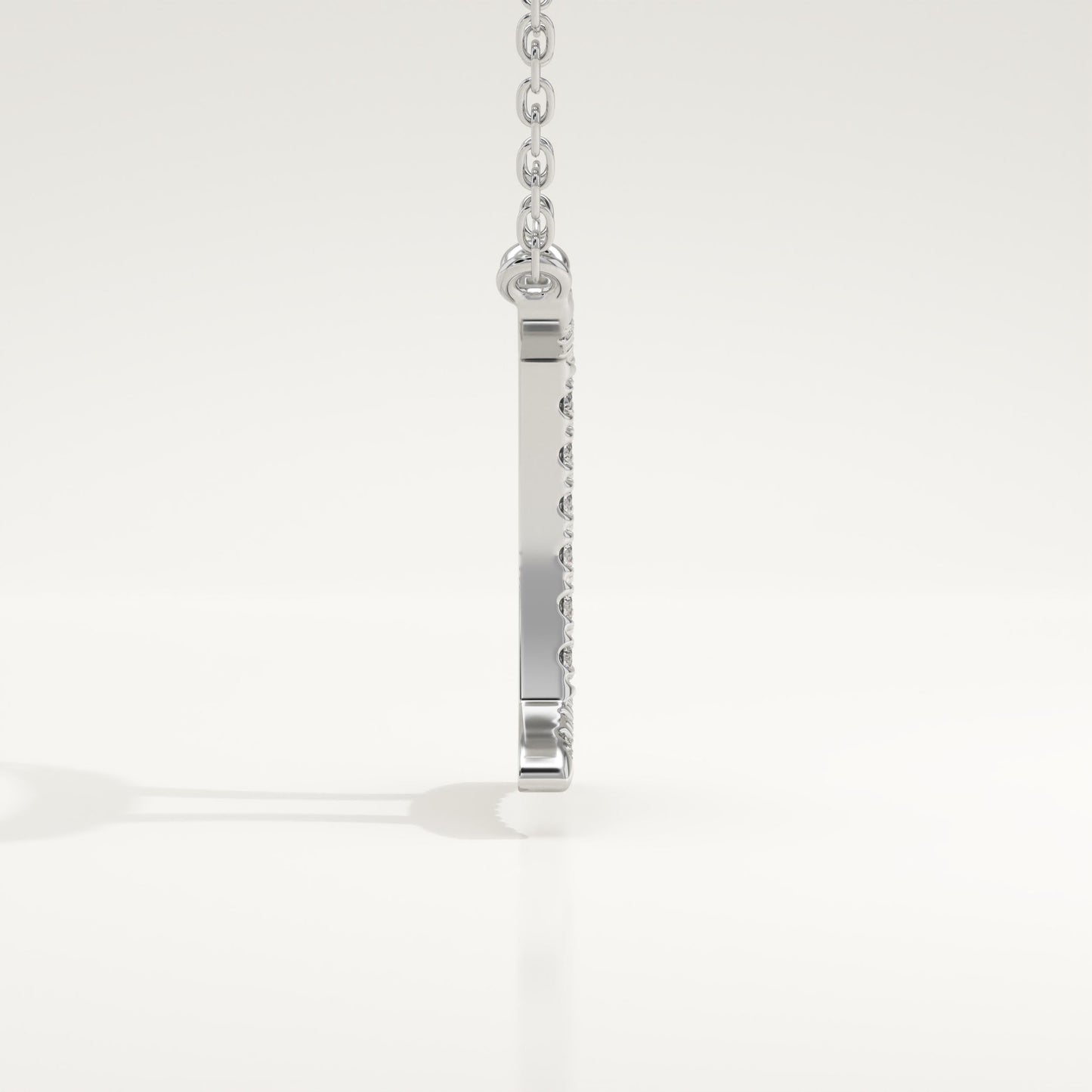0.13 TCW Round Lab-Grown Diamond Gemini Zodiac Necklace