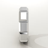 Patterned Wedding Band For Men