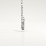 0.085 TCW Round Lab-Grown Diamond Scorpio Constellation Necklace