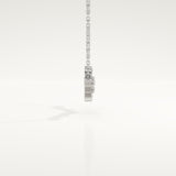 0.07 TCW Round Lab-Grown Diamond Nature Inspired Necklace