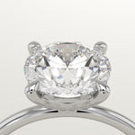 2.0 CT Round Cut Solitaire Lab-Grown Diamond Engagement Ring