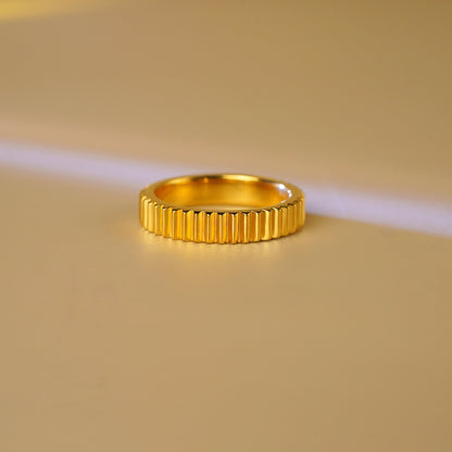 Textured Wedding Band