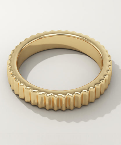 Textured Wedding Band