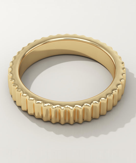 Textured Wedding Band