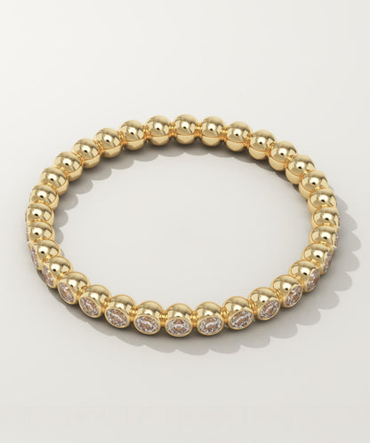 0.7 TCW Round Lab-Grown Diamond Full Eternity Wedding Band