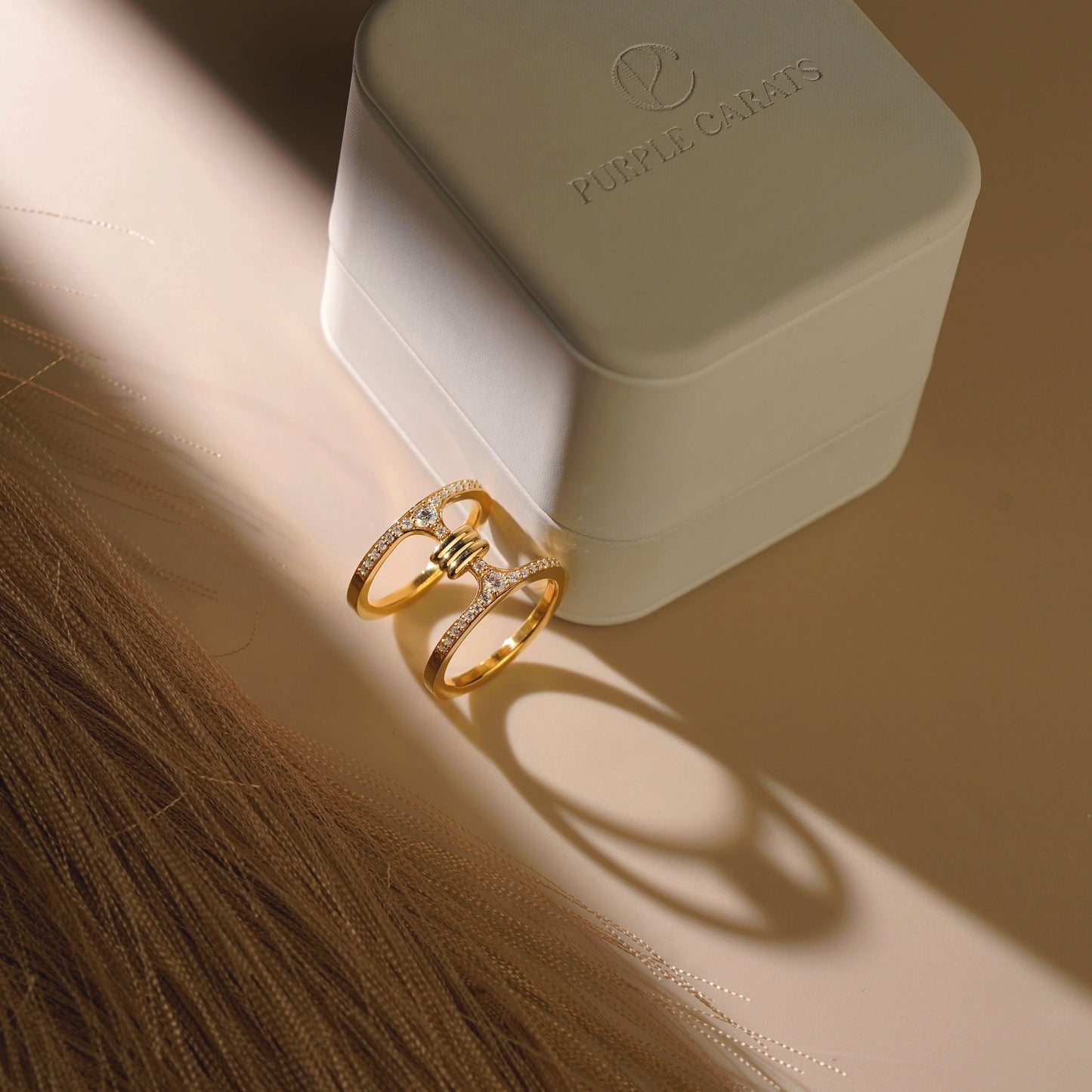 0.445 TCW Round Lab-Grown Diamond Double Shank Wedding Band