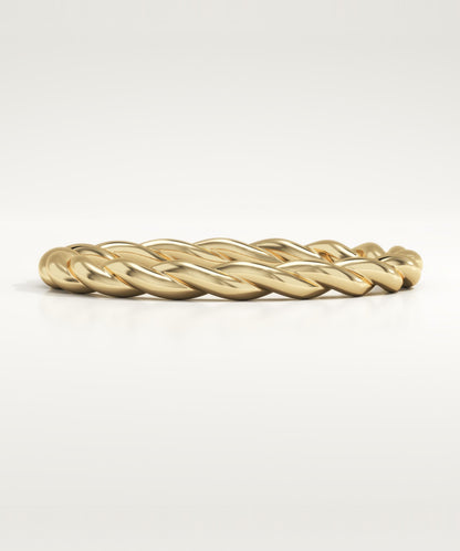 Twisted Shank Wedding Band