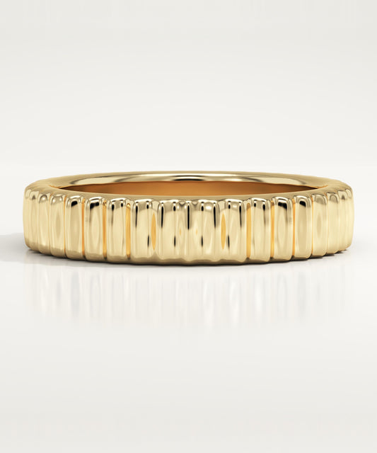 Textured Wedding Band