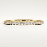 0.5 TCW Round Cut Lab-Grown Diamond Full Eternity Wedding Band