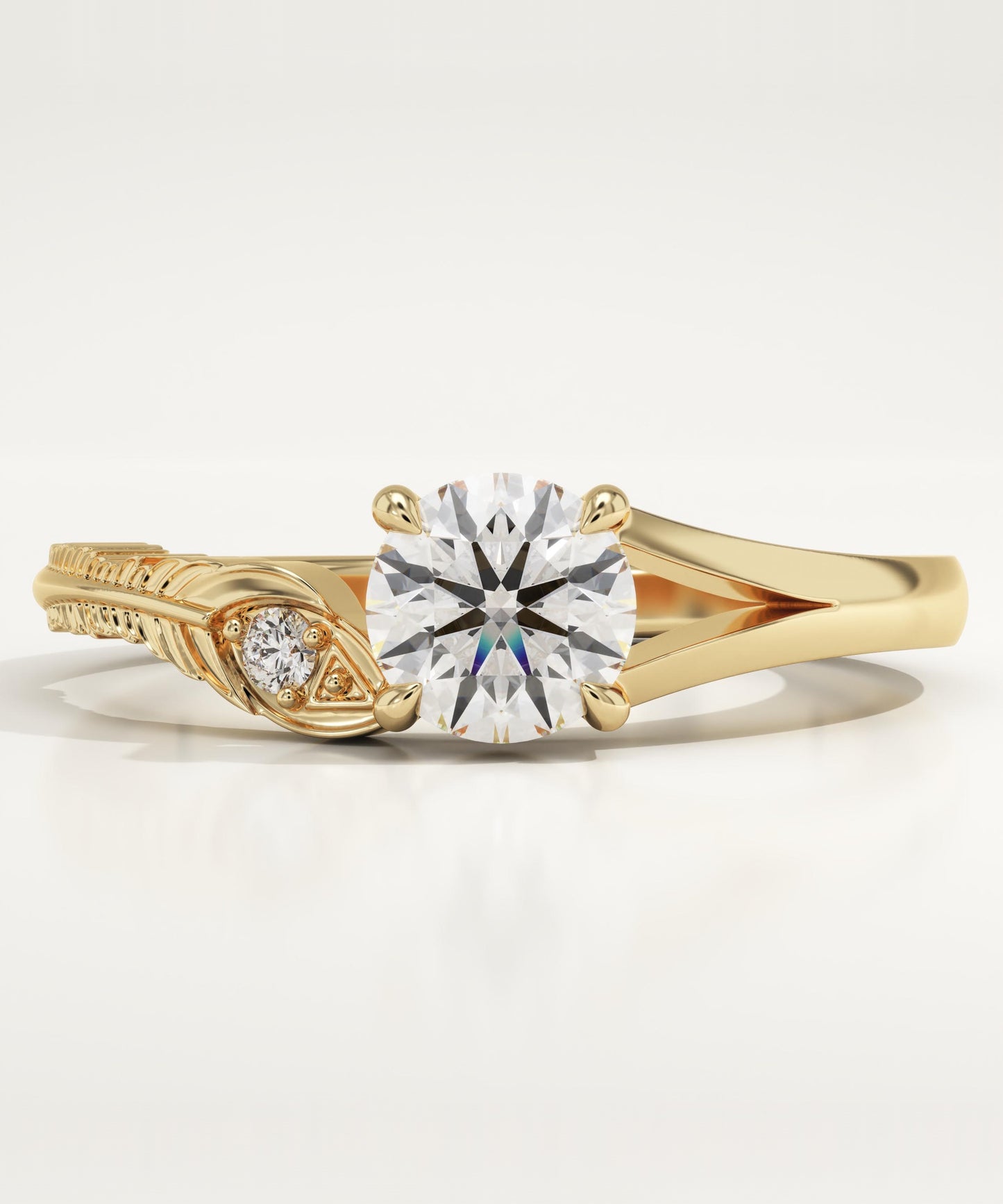0.775 Round Cut Toi Et Moi Lab-Grown Diamond Engagement Ring