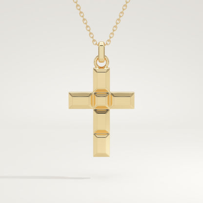Simple Cross Pendant Necklace