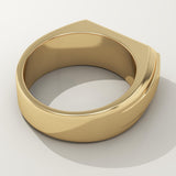 0.536 TCW Princess Lab-Grown Diamond Channel Setting Wedding Band