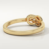 June-Pearl Solitaire Birthstone Engagement Ring