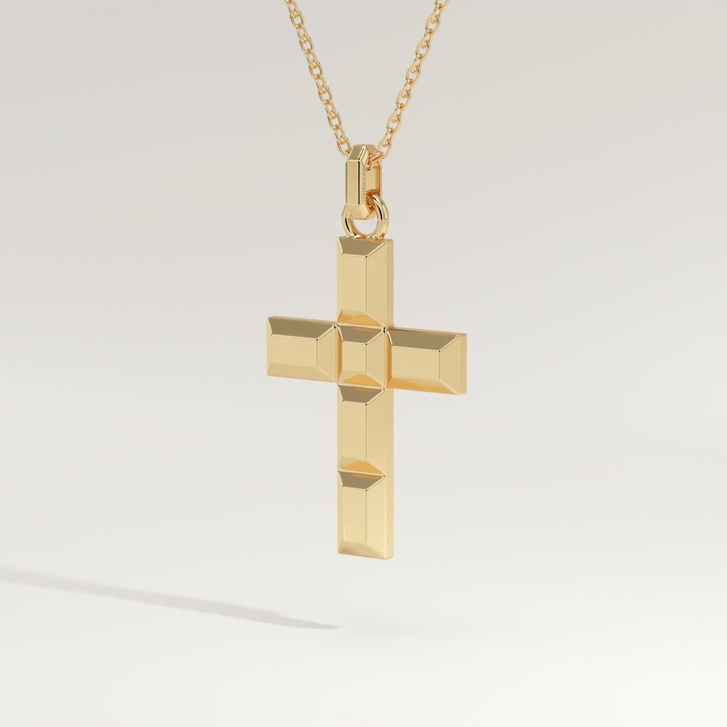 Simple Cross Pendant Necklace
