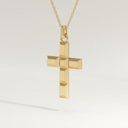 Simple Cross Pendant Necklace