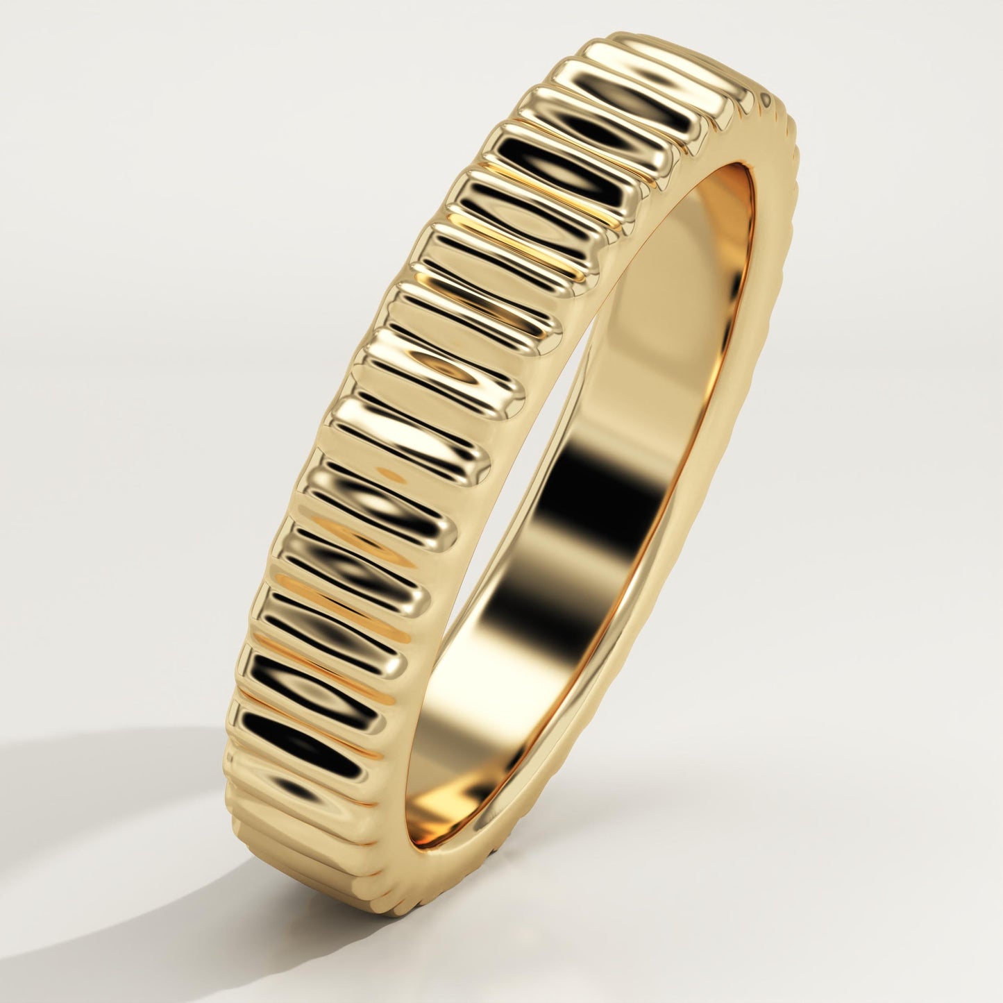 Textured Wedding Band