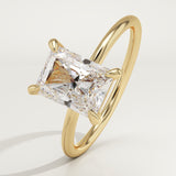 2.0 CT Radiant Cut Solitaire Lab-Grown Diamond Engagement Ring