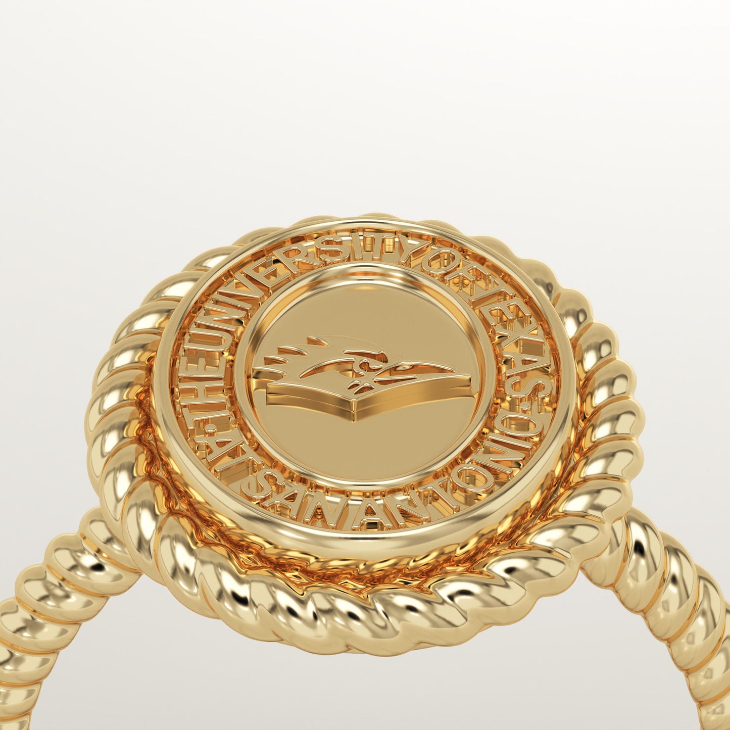 University Of Texas Style Statement Ring