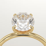 1.5 CT Oval Cut Solitaire Lab-Grown Diamond Engagement Ring