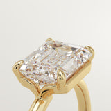 2.0 CT Emerald Cut Solitaire Lab-Grown Diamond Engagement Ring