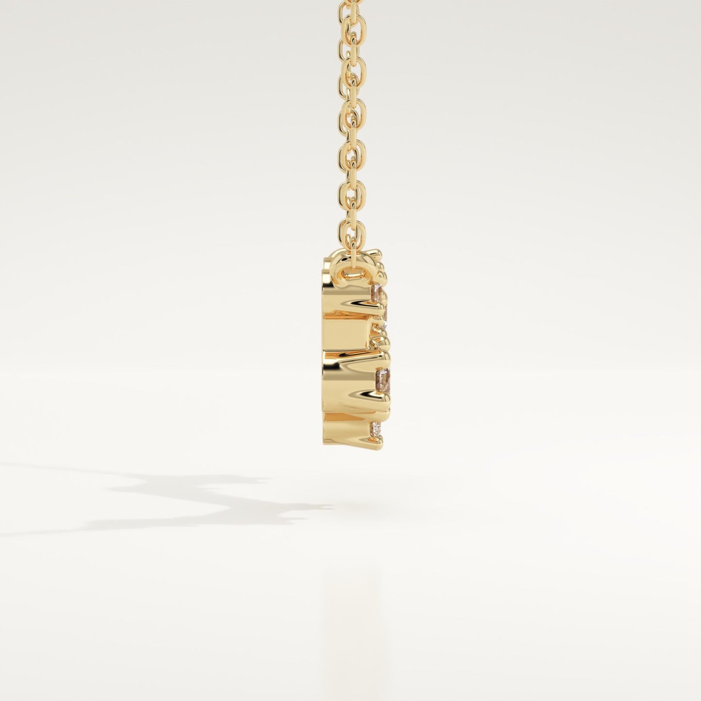 0.16 TCW Round Lab-Grown Diamond Aires Constellation Necklace
