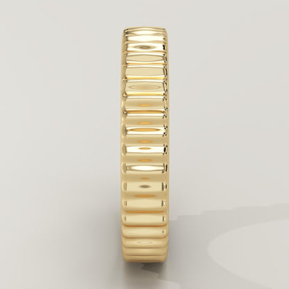 Textured Wedding Band