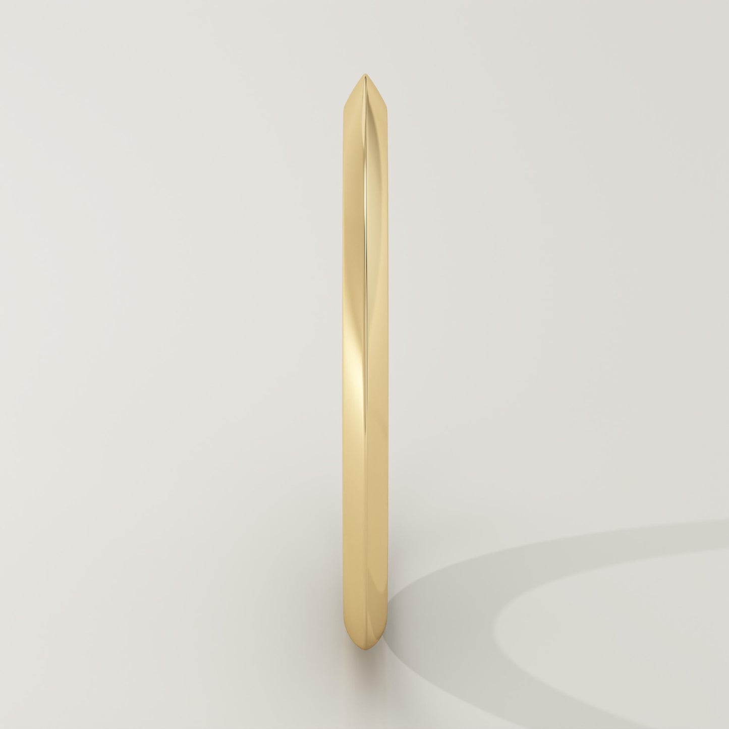 Knife Edge Wedding Band