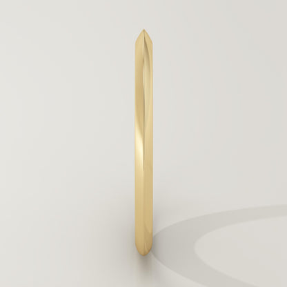 Knife Edge Wedding Band