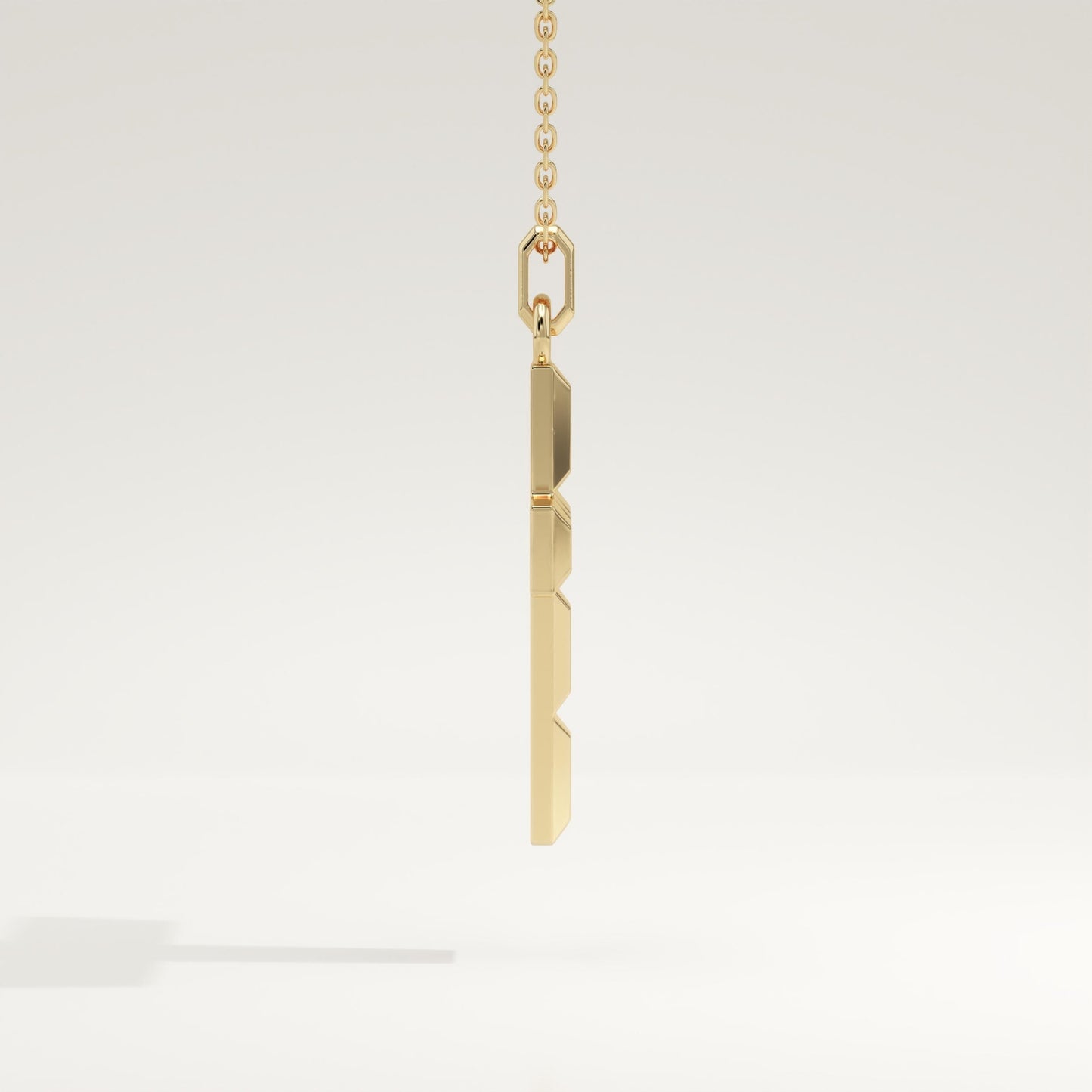 Simple Cross Pendant Necklace