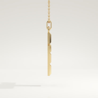 Simple Cross Pendant Necklace