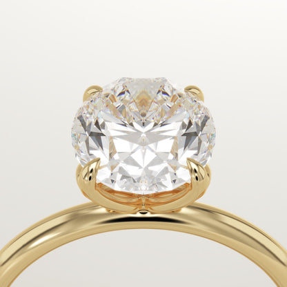 Oval Cut Solitaire Lab-Grown Diamond Engagement Ring