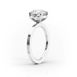 2 CT Pear Cut Solitaire Lab-Grown Diamond Engagement Ring