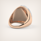 0.55 CT Round Moissanite Diamond  Band For Him