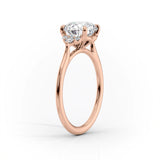 2 CT Pear Cut Cluster Lab-Grown Diamond Engagement Ring