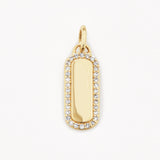 0.3 TCW Round Lab-Grown Diamond Bar Necklace