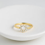 0.5 TCW Round Shaped April-Diamond Birthstone Wedding Band