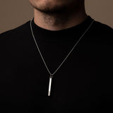 Engravable Bar Necklace